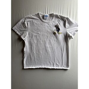 Champion x Disney Donald Duck Sketch And Embroidered Mens Tee White Size‎ XL